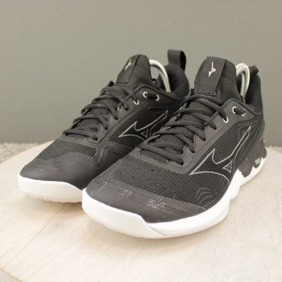 Mizuno Wave Luminous 2 Volleyball Shoes Womens 9.5 Gray Black - Picture 4 of 10